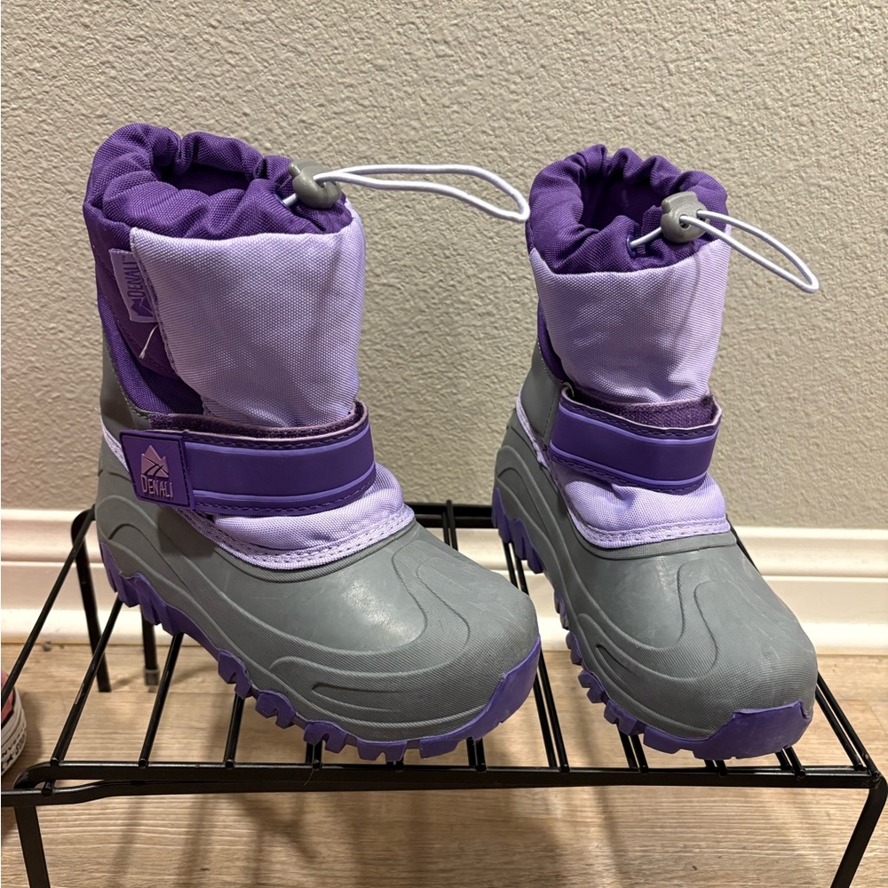 DENALI Purple and Gray Winter Boots